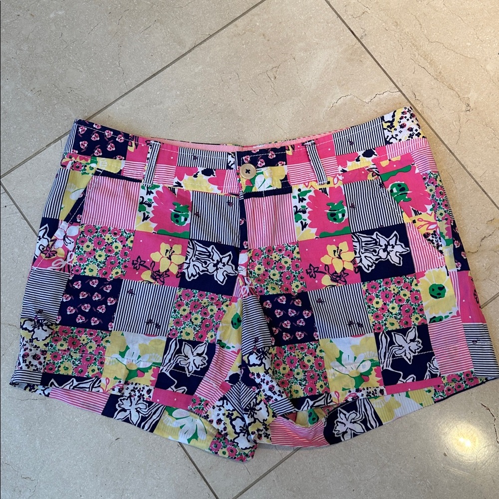 Lilly Pulitzer Callahan Shorts Size 8 - Picture 2 of 4